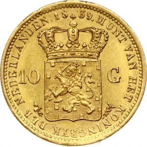 Netherlands 10 Gulden 1839