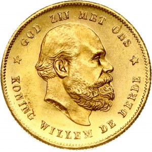 Netherlands 10 Gulden 1877