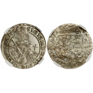 Poland Ort 1622 Bydgoszcz NGC MS 62