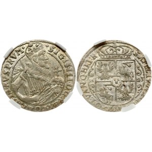Poľsko Ort 1623 Bydgoszcz NGC MS 63