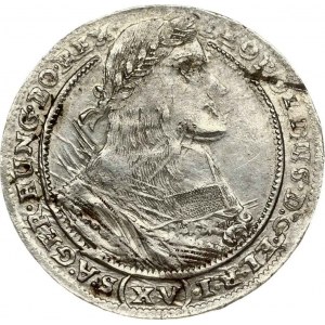 Silesia 15 Kreuzer 1662 G-H Wroclaw (R1)