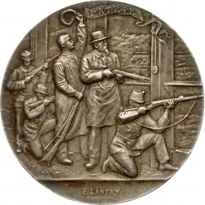 Switzerland Medal 1898 Federal shooting of Neuchatel