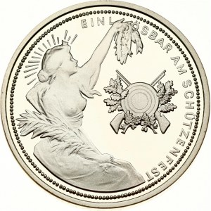Switzerland 50 Francs 1989 Menzingen Shooting Festival