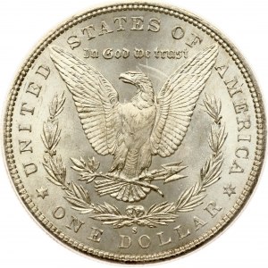 USA Dollar Morgan 1881 S PCGS MS 64+