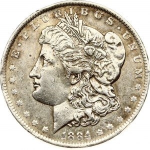 USA Morgan Dollar 1884 O