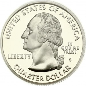 USA 1/4 Dollar 2004 S 'Washington Quarter' Florida - Silver PCGS PR 69 DCAM