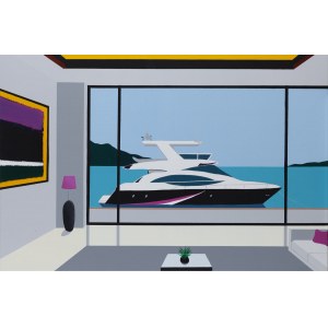 Jean-Claude Plewniak (Mark Renton, b. 1981), Art collector num 2, 2025
