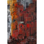 Radoslaw Kus (b. 1983, Nisk), Red City, 2025