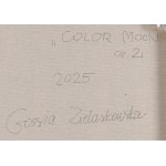 Gossia Zielaskowska (ur. 1983, Poznań), Color moon, dyptyk, 2025