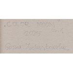 Gossia Zielaskowska (ur. 1983, Poznań), Color moon, dyptyk, 2025