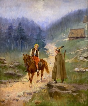 Jerzy KOSSAK (1886-1955), Strzelec podhalański, 1934
