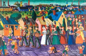 Paweł WRÓBEL (1913-1984), Ślub, 1982