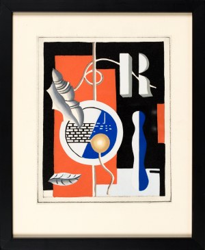 Fernand LÉGER (1881-1955), Coquille et Feuille, 1927