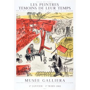 Marc CHAGALL (1887-1985), Revolution (Poster for the exhibition Les Peintres Témoins de Leurs Temps), 1963