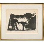 Pablo PICASSO (1881-1973), Le taureau noir