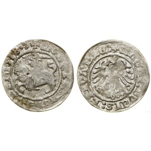 Polska, półgrosz, 1518, Wilno