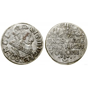 Polska, trojak, 1622, Kraków