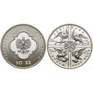 Polska, 10 złotych, 2000, Warszawa