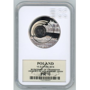 10 złotych 2016 - 200 lat tradycji SGGW