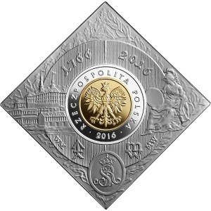 III RP, 5 złotych 2016 - 250 rocznica założenia Mennicy Warszawskiej