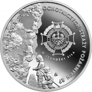 10 złotych 2021 - 100 lecie powstania Związku Ochotniczych Straży Pożarnych RP