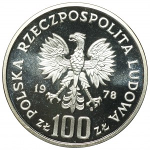 PRL, 100 złotych 1978, Ochrona Środowiska, Bóbr