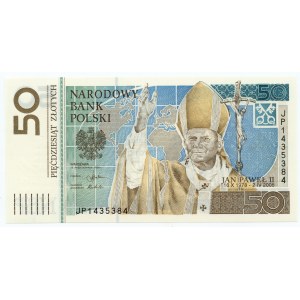 III RP, 50 złotych 2006, Jan Paweł II