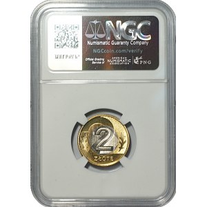 III RP, 2 złote 2008 - NGC MS67
