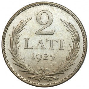 Łotwa, 2 łaty 1925