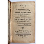 [PROYART M. l'abbe] VIE DE LA REINE DE FRANCE, MARIE LECKSINSKA, PRINCESSE DE POLOGNE [1794] jęz. franc.