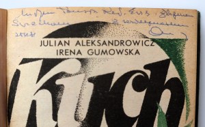 ALEKSANDROWICZ JULIAN, GUMOWSKA IRENA Kitchen and medicine [dedication].