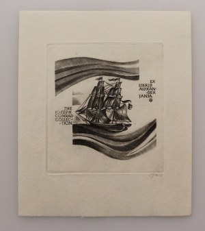 [ex-libris] ALEKSANDER JANTA [sbírka tří ex-libris].
