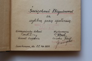ŻABIŃSKI JAN Wielka rodzina [dedication to Zbigniew Święch - 1953].