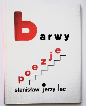 LEC STANISŁAW JERZY Barwy [reprint legendárního díla polské typografie 30. let 20. století].