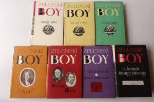 ŻELEŃSKI TADEUSZ (BOY) PISMA. Seria trzecia : tom XV - XVII [Zachowane oryginalne obwoluty proj. EWY FRYSZTAK - WITKOWSKIEJ] 1958-59