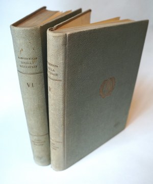 MICKIEWICZ ADAM The Complete Works Volume V and VI [Warsaw 1933].