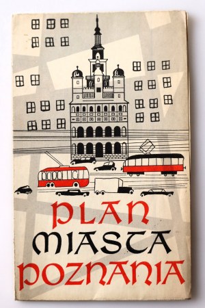 PLAN OF THE CITY OF POZNAN [1964].