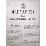 MARYAWITA Czciciel Przenajświętszego Sakramentu. Rok I. 1907 nr 1-52