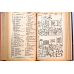 SŁOWNIK ILUSTROWANY JĘZYKA NIEMIECKIEGO I POLSKIEGO z 181 rycinami i 8 tablicami kolorowymi [1954]