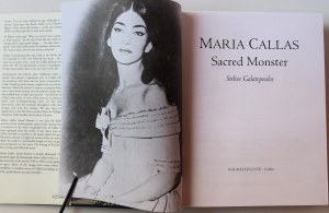 GALATOPOULOS STELIOS Maria Callas. Sacred Monster (jęz. ang.)