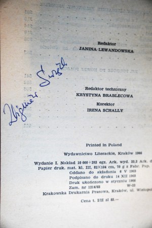 PRUSZYŃSKI KSAWERY Wybór pism publicystycznych tom 1 i 2 [odręczny autograf ZBIGNIEWA ŚWIĘCHA na obu tomach]