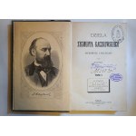 KACZKOWSKI ZYGMUNT Dzieła tom I. [Warszawa 1874 r. archiwalne pieczątki Biblioteki w Cieślinie]