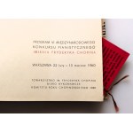 VI Międzynarodowy Konkurs Pianistyczny im. Fryderyka Chopina [program, zawiera portfolio 86 uczestników konkursu] 1960