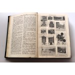 ILUSTROWANA ENCYKLOPEDIA Trzaski, Evarta i Michalskiego TOM I-VI [ładny komplet w obwolutach z suplementem]