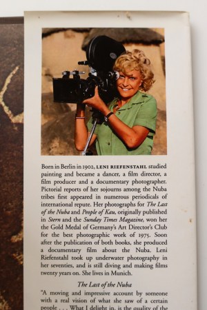 RIEFENSTAHL LENI People of KAU [Album fotograficzny autorstwa kontrowersyjnej niemieckiej reżyserki i producenta filmowego]
