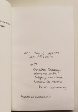 CZARNOWIESKA BARBARA A Prayer for Departure from Krakow [Chicago 2002].