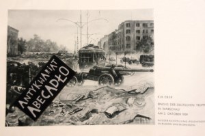 Die Kunst in Deutschen Reich. Februar 1940. POLENFELDZUG IN BILDERN UND BILDNISSEN [zawiera 19 reprodukcji z berlińskiej wystawy 