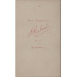 [A. Szubert] CDV fotografie Františka Xavera Wagnera. Fotografie Avit Szubert. Krakov [l. 1867-1873].
