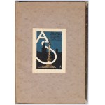 LENART Bonawentura - Konserwacja książki zabytkowej i jej oprawy. Wilno 1926. Drukarnia Lux w Wilnie. Koło Wileńskie Związku Bibliotekarzy Polskich Uczestnikom Drugiego Zjazdu Bibliofilów Polskich w Warszawie 31 paźdz.-2 listop. 1926. [oprawa A. Semkowi