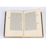 LENART Bonawentura - Konserwacja książki zabytkowej i jej oprawy. Wilno 1926. Drukarnia Lux w Wilnie. Koło Wileńskie Związku Bibliotekarzy Polskich Uczestnikom Drugiego Zjazdu Bibliofilów Polskich w Warszawie 31 paźdz.-2 listop. 1926. [oprawa A. Semkowi